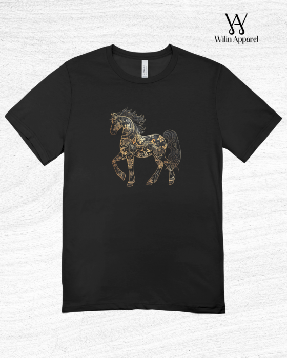 Kaos Distro Pria Wanita Animal Horse